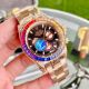 Copy Rolex Rainbow Daytona Automatic Watch Rose Gold Dial 40mm (2)_th.jpg